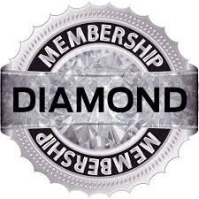 Diamond membership badge
