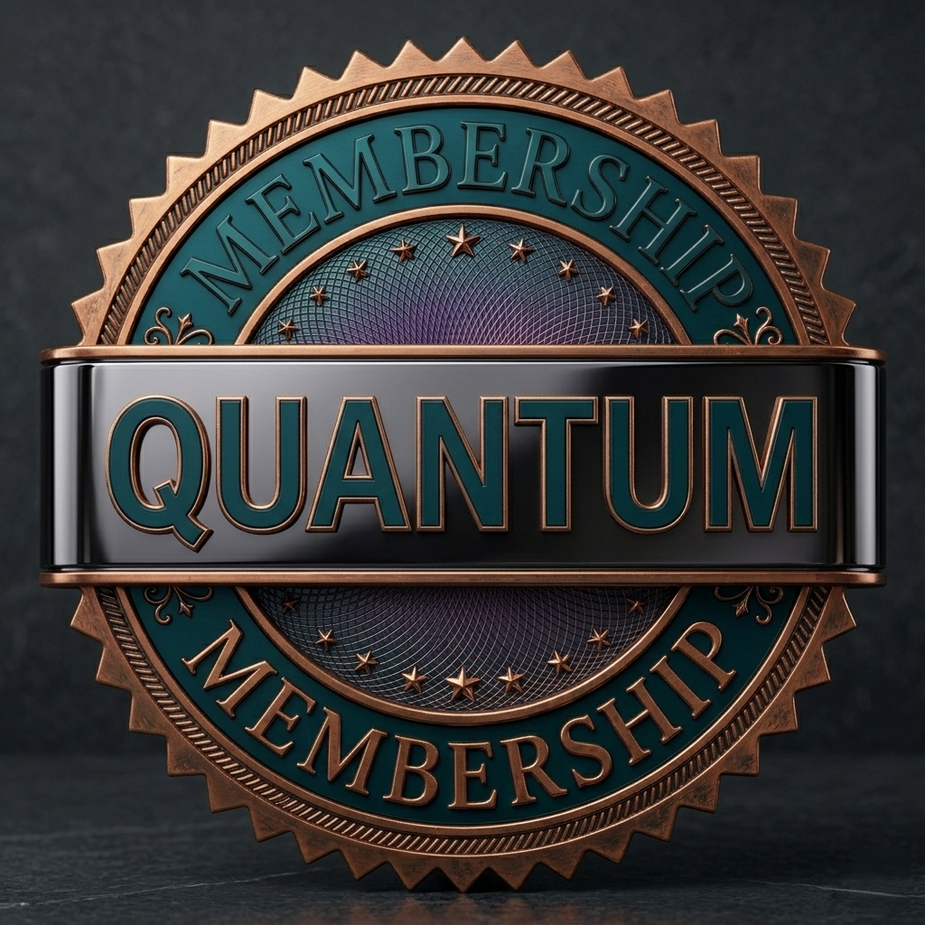 Quantum membership badge