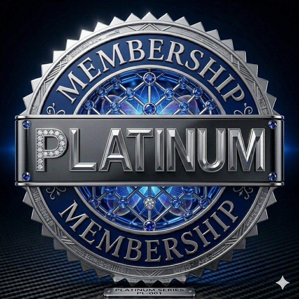 Platinum membership badge